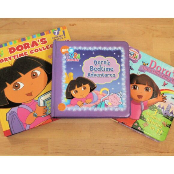 Set of 3 Dora the Explorer Children's Books - Picture 1 of 2